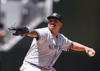 Néstor Cortés Jr. entrará en la historia de los Yankees como el quinto abridor extranjero en el Opening Day. Foto: New York Yankees.