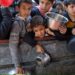 Niños en Rafah . Foto Reuters