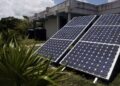Foto: Paneles Solares en Cuba.