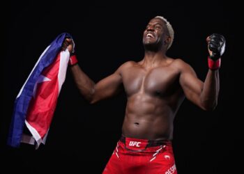El cubano Robelis Despaigne se ha convertido en una de las últimas sensaciones de la UFC, el circuito más prestigioso de las artes marciales mixtas (MMA) en el mundo. Foto: Mike Roach/Zuffa LLC via Getty Images.