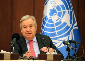 El secretario general de la ONU, Antonio Guterres. Foto: EFE.