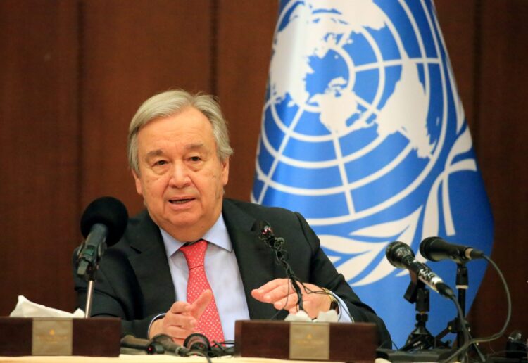 El secretario general de la ONU, Antonio Guterres. Foto: EFE.