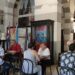 Miembros de la Federación de Asociaciones Asturianas de Cuba realiza despachos individuales sobre la Ley de Memoria Democrática y la ampliación al acceso a la nacionalidad española, en La Habana. Foto: FAAC/ Facebook