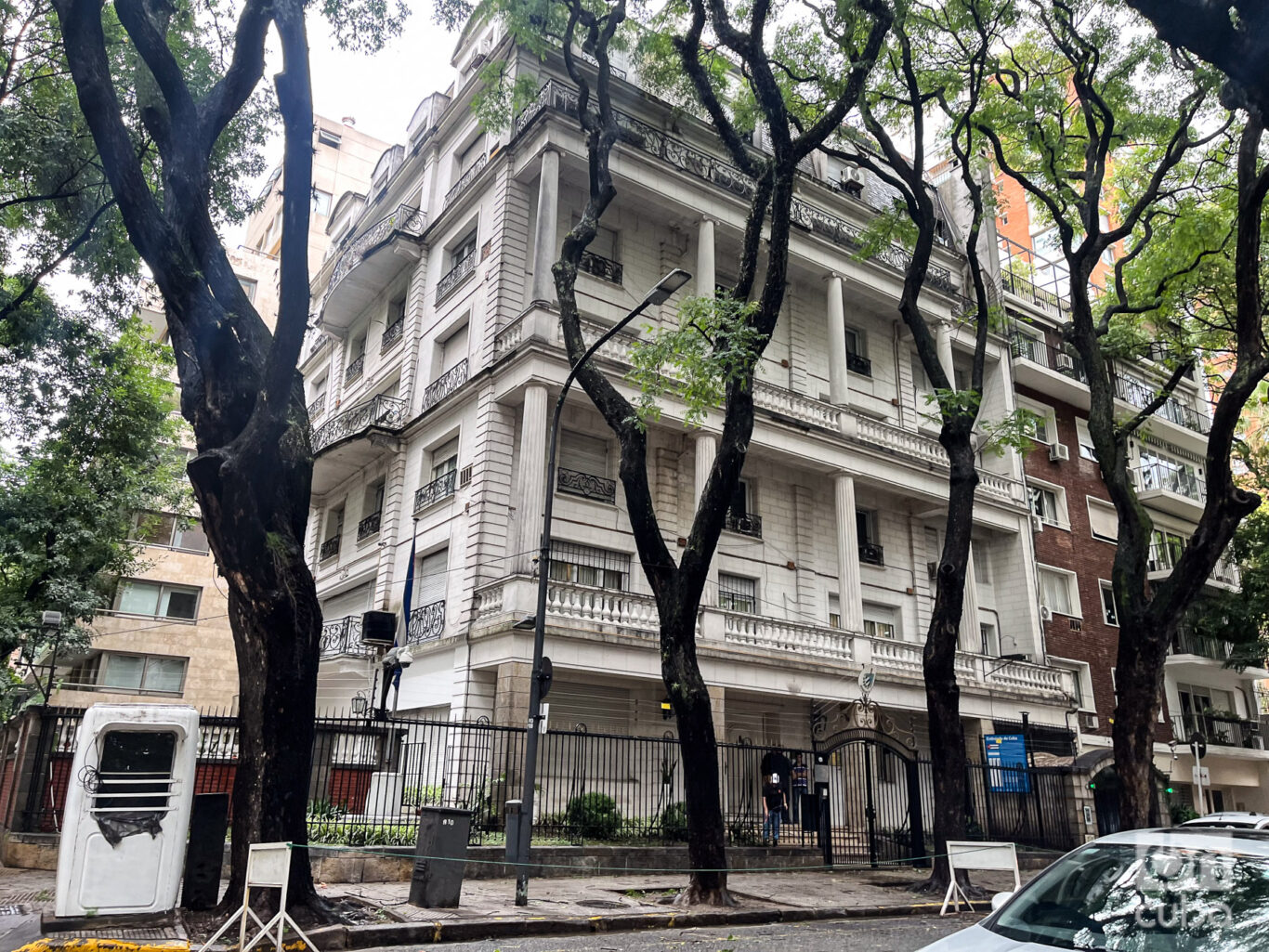 Embajada cubana en Buenos Aires, Argentina. Foto: Kaloian.