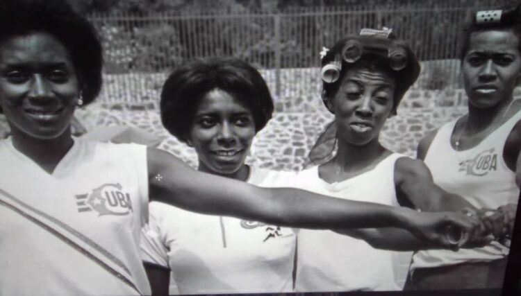 Relevo femenino de Cuba subcampeón olímpico de México 1968. Foto: X @CMontiller