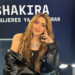 Shakira durante una entrevista en el Hard Rock Hotel & Casino en Hollywood, en las afueras de Miami, Florida. Foto: Alicia Civita/EFE.