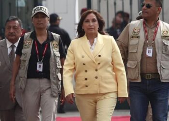 Dina Boluarte, presidenta del Perú. Foto: tudiariohuanuco.pe