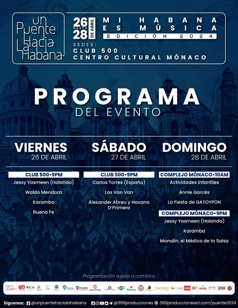 Festival Un puente hacia La Habana 1