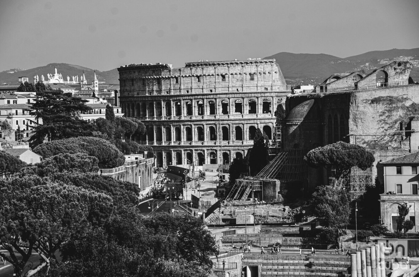 El Coliseo o Anfiteatro Flavio, Roma. Foto: Kaloian.