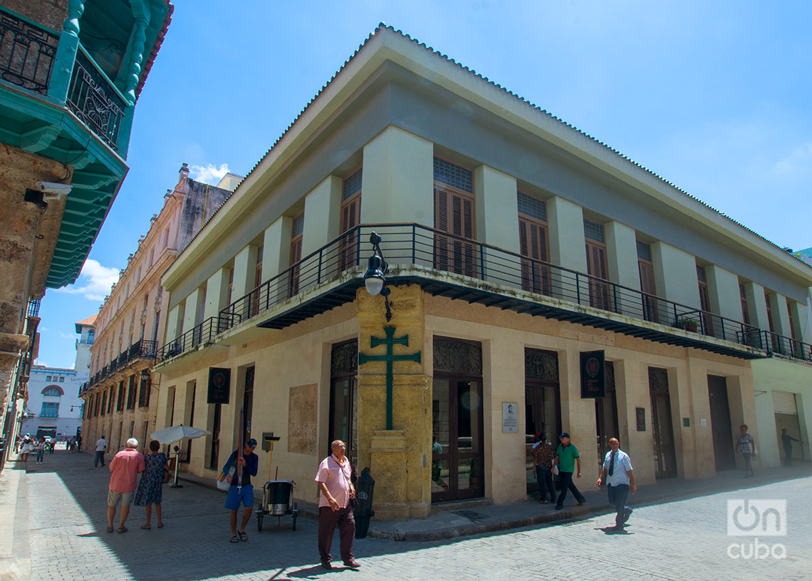 Museo Casa del Chocolate, en la calle Mercaderes, esquina Amargura. Foto: Otmaro Rodríguez.