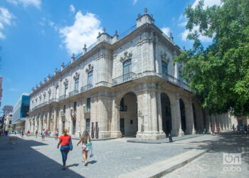 Museo de la Ciudad, en el otrora Palacio de los Capitanes Generales, ubicado en la Plaza de Armas, en La Habana Vieja. Foto: Otmaro Rodríguez.