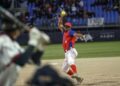 Alain Román volvió a ser lo más relevante por el equipo cubano en el Panamericano de softbol. Foto: WBSC.