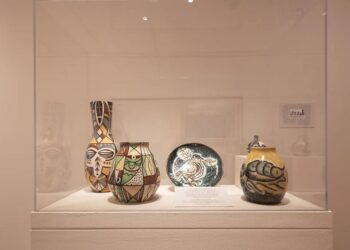 Piezas de cerámica del taller del doctor Rodríguez de la Cruz. Foto: Kate Shugert.