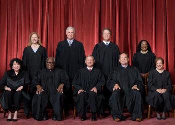 Los jueces de Suprema. Foto: Corte Suprema de EE.UU.
