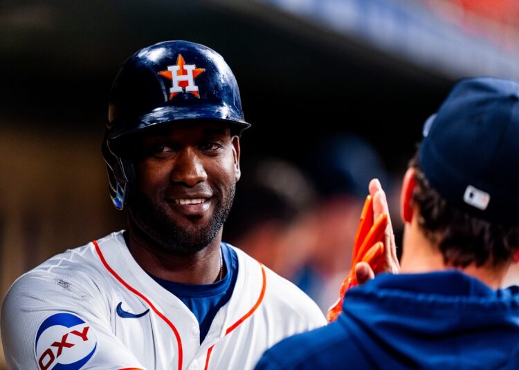 El cubano Yordan Álvarez. Foto: Houston Astros / Archivo.