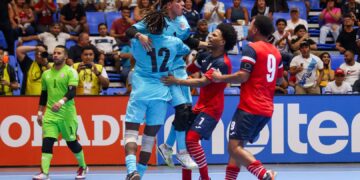 Cuba logró el boleto a la Copa del Mundo de futsal con un notable subtítulo en el torneo de Concacaf. Foto: Victor Straffon/Straffon Images.
