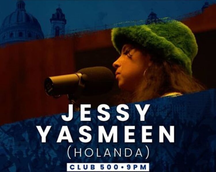 La cantante holandesa Jessy Yasmeen actúa este 26 de abril en Un Puente hacia La Habana. Foto: Facebook/Grupo Karamba.