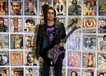 Davide Lo Surdo donará su guitarra a Museo Nacional de la Música de Cuba. Foto: Coordenadacero.com.ar.