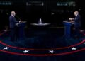 Debate presidencial de 2020. Foto: CNN.