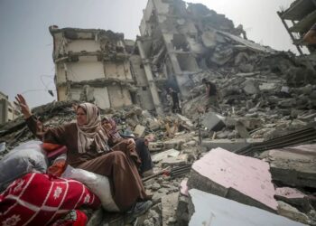 Israel ha destruido más de 80 % de las edificaciones en Gaza. Foto: EFE