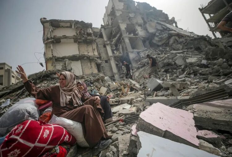 Israel ha destruido más de 80 % de las edificaciones en Gaza. Foto: EFE