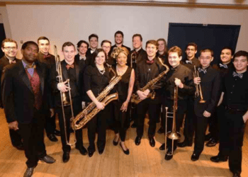 La Orquesta de Jazz de Harvard. Foto: RHC.