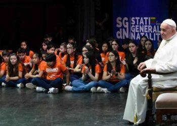 Papa Francisco con foro sobre población en Roma. Foto. Prensa Latina
