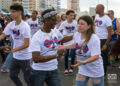 Récord mundial de bailadores de casino, en La Piragua, La Habana, 5 de mayo de 2024. Foto: Otmaro Rodríguez.