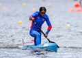 La canoísta cubana Yarisleidis Cirilo, entre las mejores del mundo en su especialidad. Foto: canoeicf.com / Archivo.