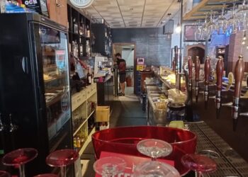 La Cervecería, el bar para el que trabaja la cubana Yailé Alonso. Foto: Facebook.