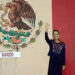 Claudia Sheinbaum habla durante una conferencia de prensa este lunes en la Ciudad de México (México). Foto: EFE/José Méndez.