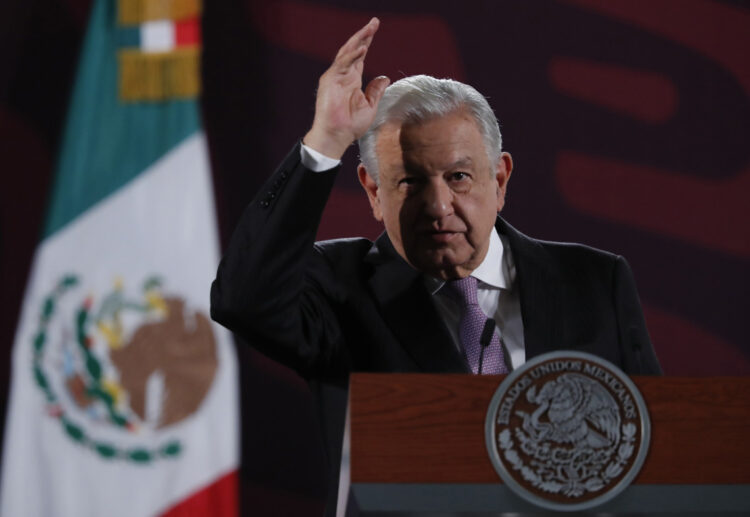El presidente de México, Andrés Manuel López Obrador.  EFE/ Mario Guzmán.