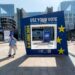 Las elecciones al Parlamento Europeo se celebraron en los 27 países miembros de la Unión Europea del 6 al 9 de junio pasados. Alrededor de 360 ​​millones de europeos tenían derecho a votar. Solo la mitad de ellos lo ejerció. Foto: EFE/EPA/OLIVIER HOSLET.