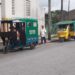 Triciclos eléctricos que se incorporan a la transportación de pasajeros en Cuba. Foto: ACN.