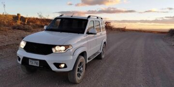 Un vehículo de UAZ, modelo Patriot. Foto: es.motor1.com