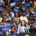 Kamala Harris habla durante un mitin de campaña en Atlanta, Georgia, el 30 de julio de 2024. Foto:  EFE/EPA/EDWARD M. PIO RODA.