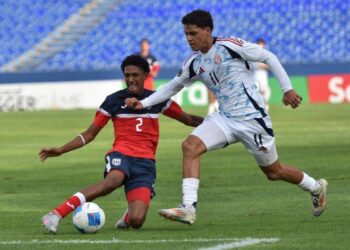 Cuba debutó con un empate frente a Costa Rica en el Premundial de fútbol en la categoría Sub-20. Foto: Tomada de diez.hn
