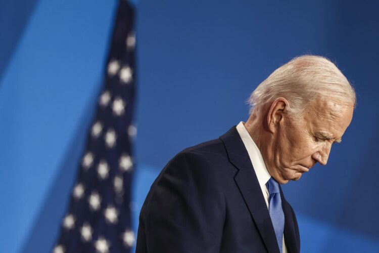 Joe Biden el 10 de Julio de 2024. Foto: Jim Lo Scalzo/ EFE.