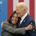 La vicepresidenta estadounidense Kamala Harris y el presidente estadounidense Joe Biden durante un evento de campaña en marzo pasado. Foto: Allison Joyce / EFE / Archivo.