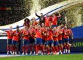 Los españoles ganaron la Eurocopa por cuarta ocasión.  Foto: UEFA / Twitter