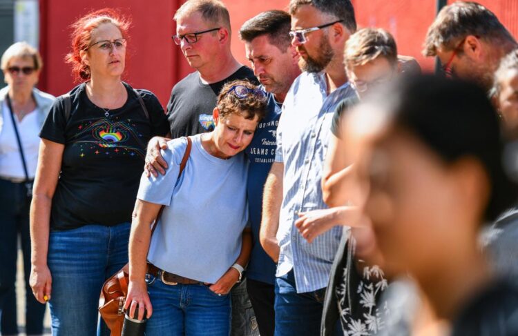 Un  individuo mató este viernes a tres personas en un ataque con cuchillo en la ciudad de Solingen, en el oeste de Alemania. Foto: Volker Hartmann/EFE.