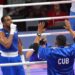 El cubano López ante el uzbeco Turabek Khabibullaev. Foto: Ricardo López Hevia.
