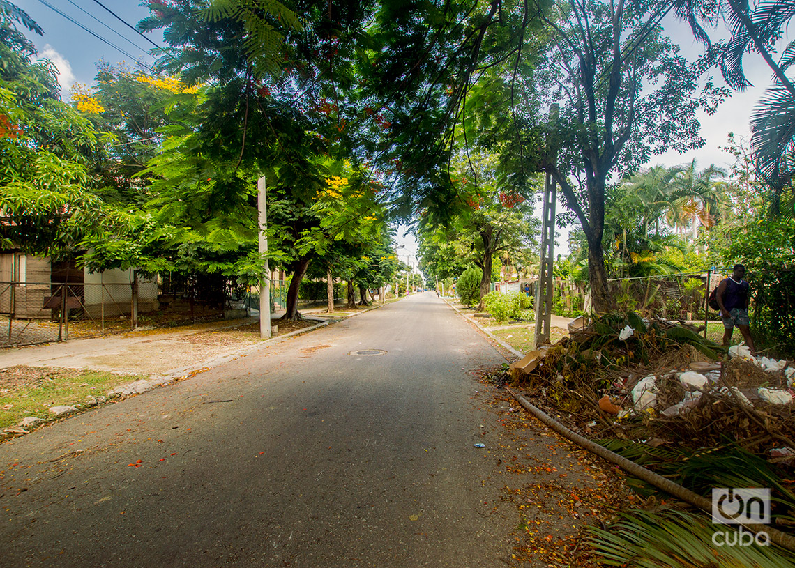 Barrio habanero de La Timba. Foto: Otmaro Rodríguez.