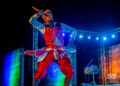 Actuación de la Agrupación Folklórica Iyerosun durante un espectáculo en el Anfiteatro de La Habana Vieja, el 21 de agosto de 2024. Foto: Otmaro Rodríguez.