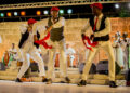 Actuación de la Agrupación Folklórica Iyerosun durante un espectáculo en el Anfiteatro de La Habana Vieja, el 21 de agosto de 2024. Foto: Otmaro Rodríguez.