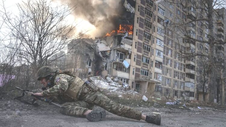 Guerra ruso ucraniana comenzó el 22 de febrero de 2022. Foto: Telemundo