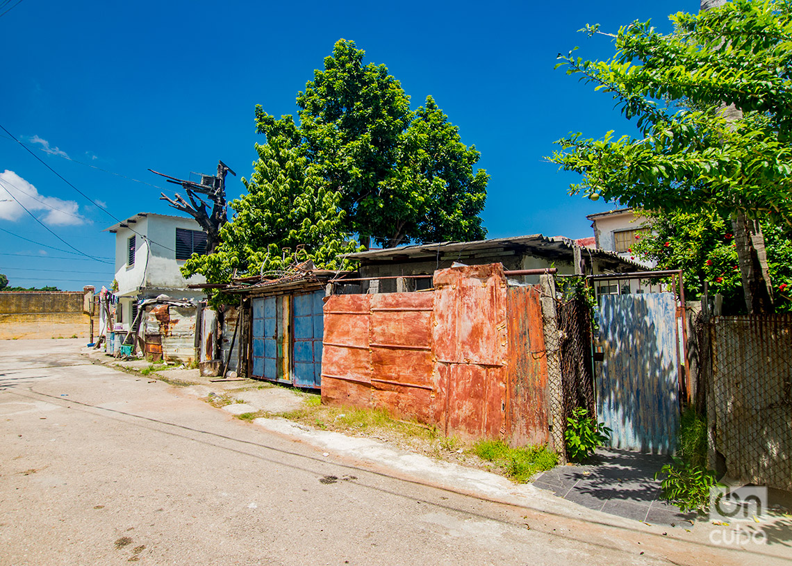 Barrio habanero de La Timba. Foto: Otmaro Rodríguez.