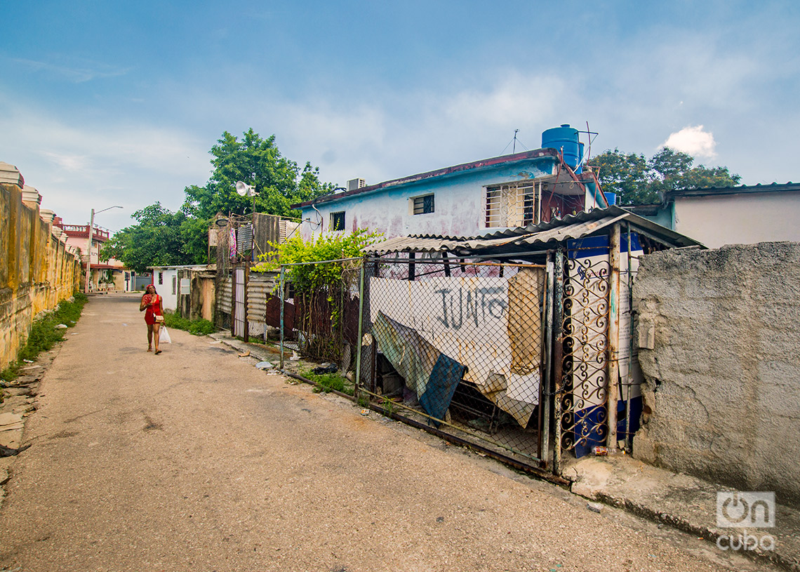 Barrio habanero de La Timba. Foto: Otmaro Rodríguez.