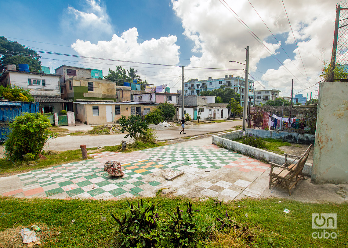 Barrio habanero de La Timba. Foto: Otmaro Rodríguez.