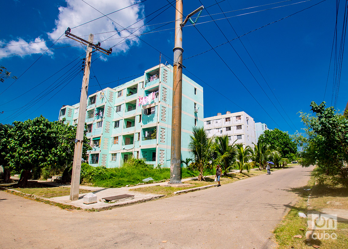 Barrio habanero de La Timba. Foto: Otmaro Rodríguez.